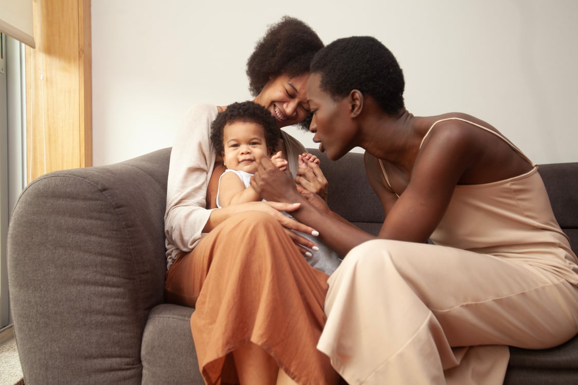 Mothers with Their Baby